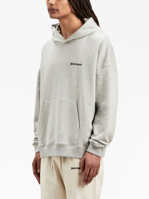 Kapuzenpullover mit aufgesticktem Logo von Palm Angels in Grau - Image 3