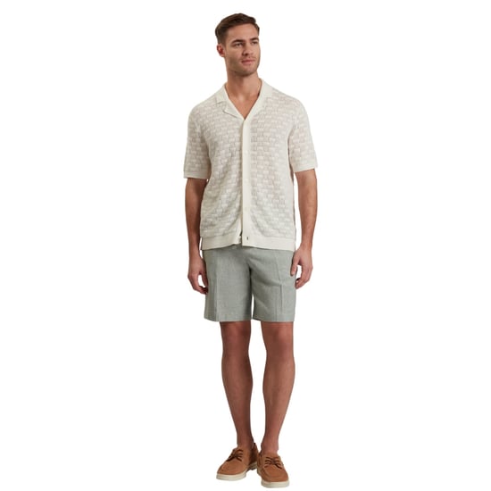 Ted Baker Kelley's Stretch-leinen-shorts In Hellgrün - Image 5