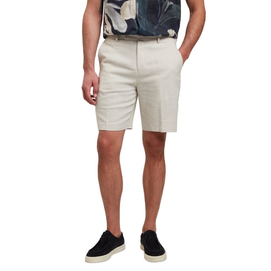 Ted Baker Kelley's Stretch-leinen-shorts Aus Stein - Image 2