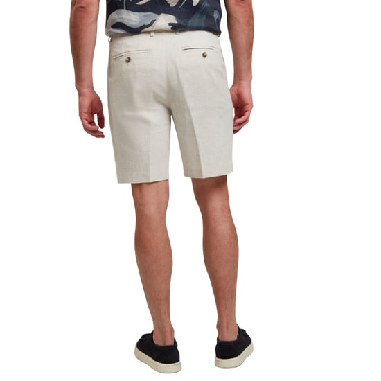 Ted Baker Kelley's Stretch-leinen-shorts Aus Stein - Image 3