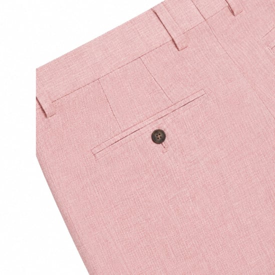 Ted Baker Kenleys Stretch-leinen-shorts In Hellrosa - Image 6