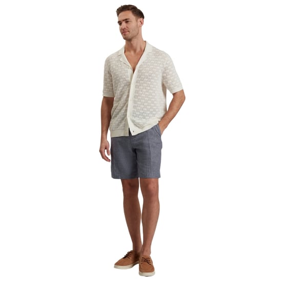 Ted Baker Kenleys Stretch-shorts Aus Blauem Leinen - Image 3