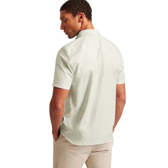 Ted Baker Palomas Leinenhemd In Hellgrün - Image 3