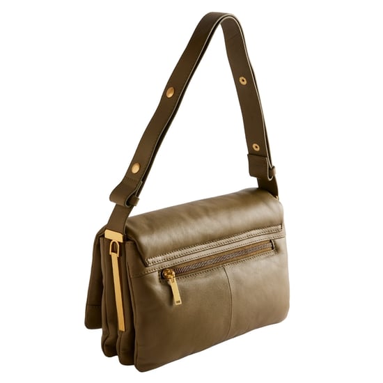 Ted Baker Samilli Tasche Mit Schlossdetails, Weich Gesteppt, Khakifarben - Image 2