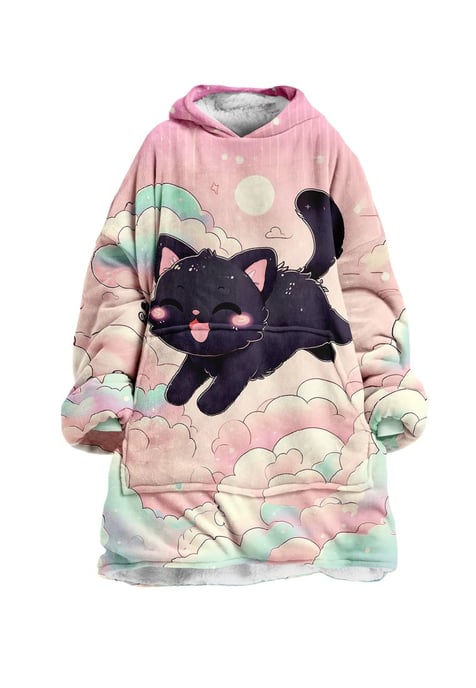 "Happy Kitten" Kuschelpullover Huggie - Image 1