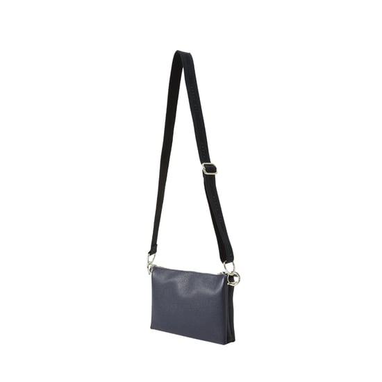 Ted Baker Darceyy Marken-umhängetasche Aus Dunkelblauem Leder Mit Webband - Image 5