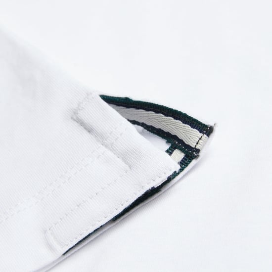 Ted Baker Tessman Box Bedrucktes Weißes T-shirt - Image 4
