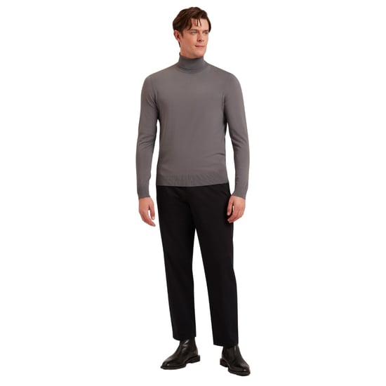 Grauer Rollkragenpullover Von Ted Baker Artlow - Image 5