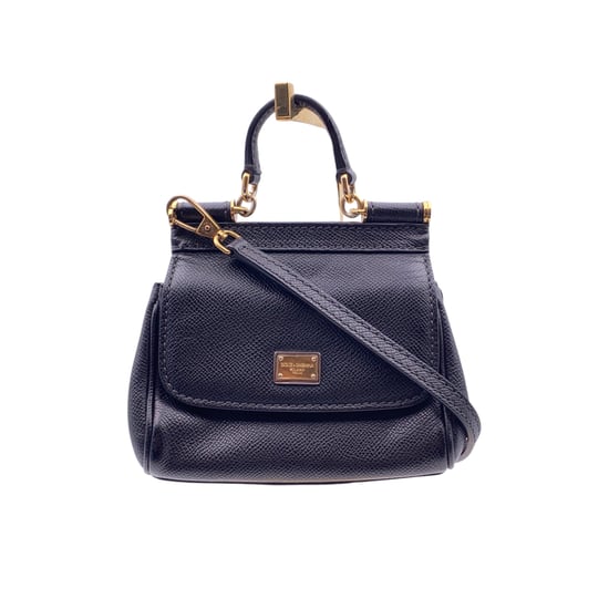 Dolce & Gabbana Leder-Umhängetasche Sizilien - Image 1