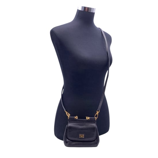 Dolce & Gabbana Leder-Umhängetasche Sizilien - Image 2