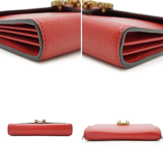 Gucci Leder-Umhängetasche Dionysus Ketten-Geldbörse - Image 4