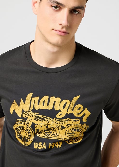 Wrangler - AMERICANA TEE BLACK - Image 2