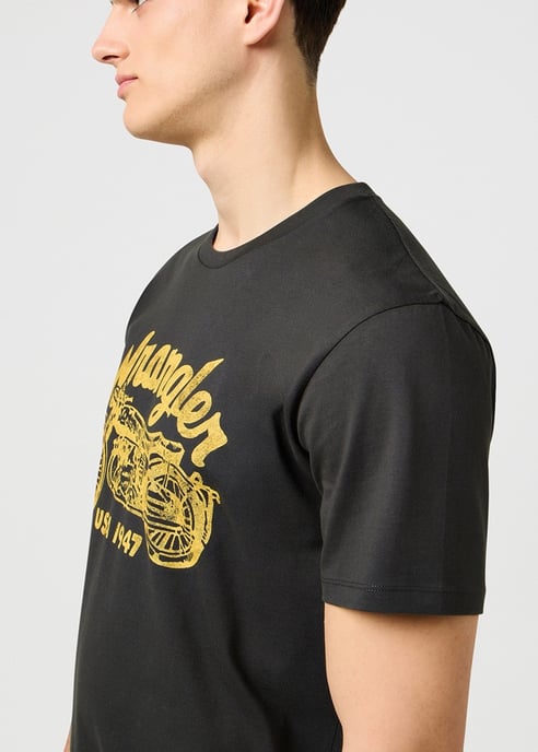 Wrangler - AMERICANA TEE BLACK - Image 4