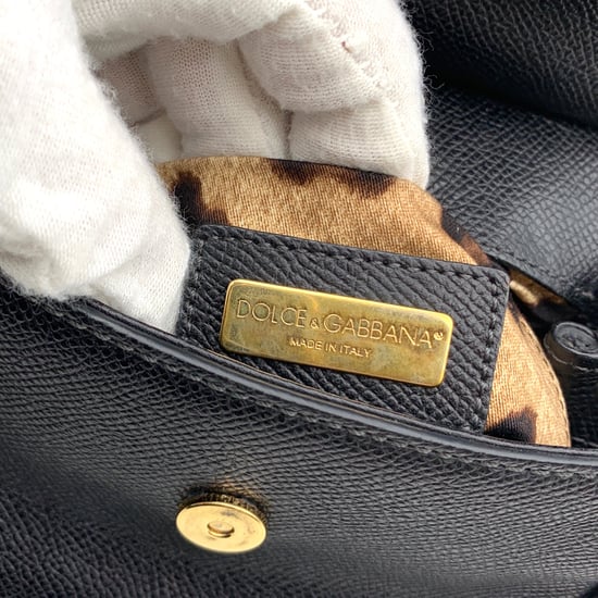 Dolce & Gabbana Leder-Umhängetasche Sizilien - Image 6