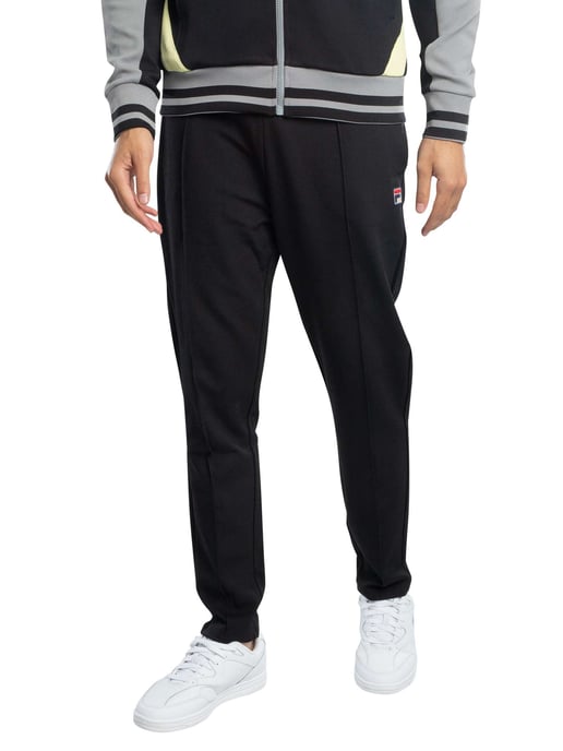 Fila Molveno – Jogginghose Mit Biesenmuster, Schwarz - Image 1