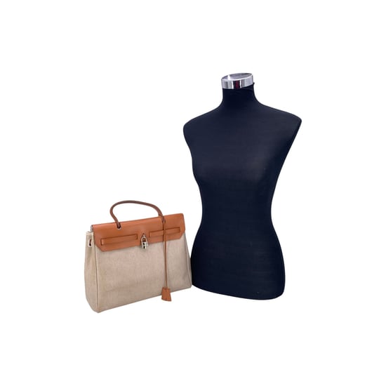 Hermes Stoffhandtasche Herbag - Image 2