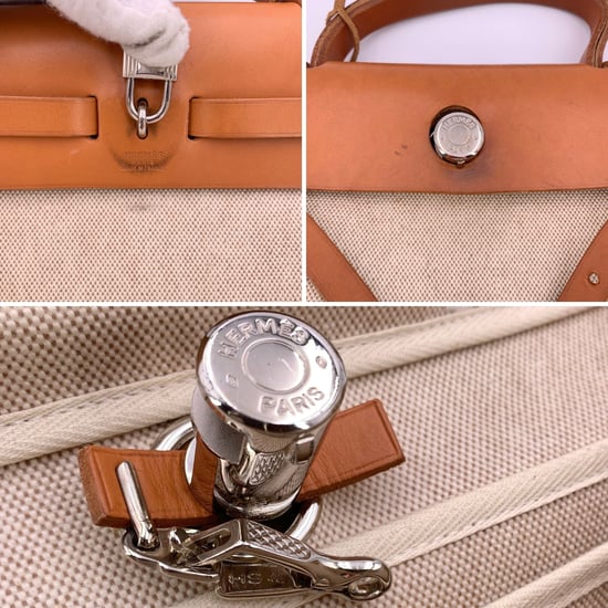 Hermes Stoffhandtasche Herbag - Image 5