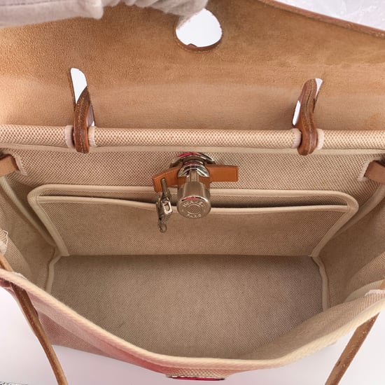 Hermes Stoffhandtasche Herbag - Image 6