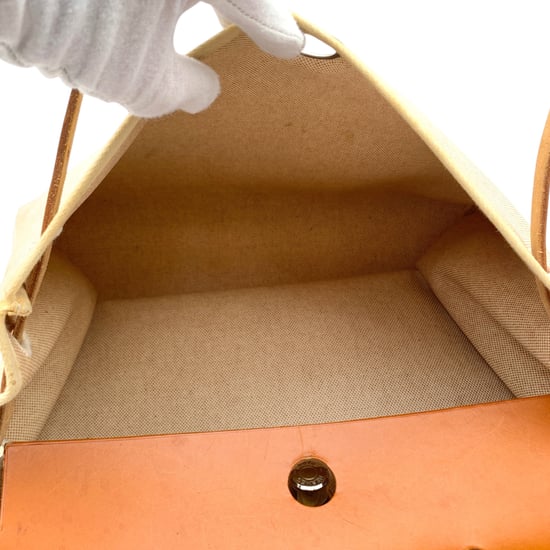 Louis Vuitton Vintage Stoffhandtasche Herbag - Image 6