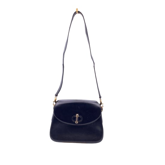Gucci Vintage Leder-Schultertasche Box - Image 1