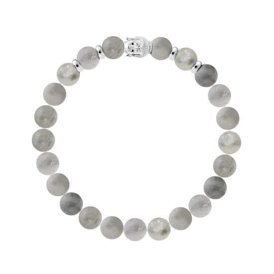 Armband — 925er Silber rhodiniert — 21 cm — Herren - Image 1