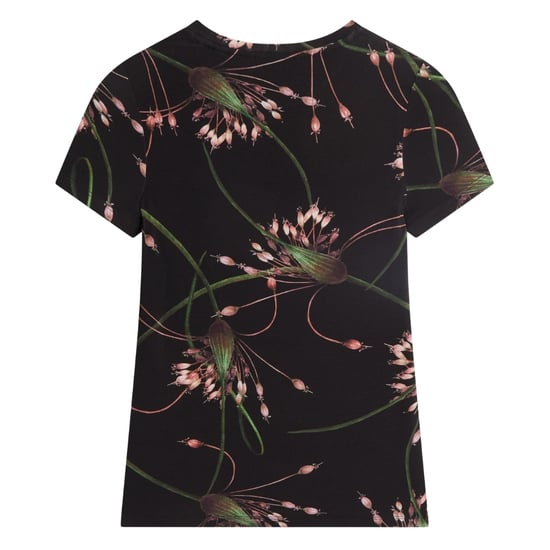 Ted Baker Lexiii Bedrucktes, Tailliertes Schwarzes T-shirt - Image 2
