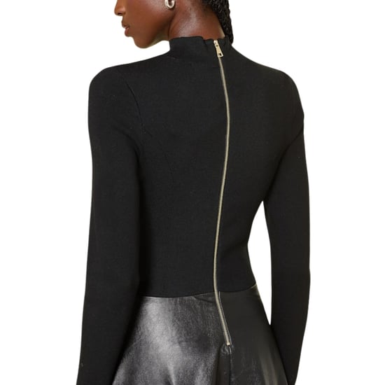 Ted Baker Midikleid Mit Kunstlederrock - Image 2