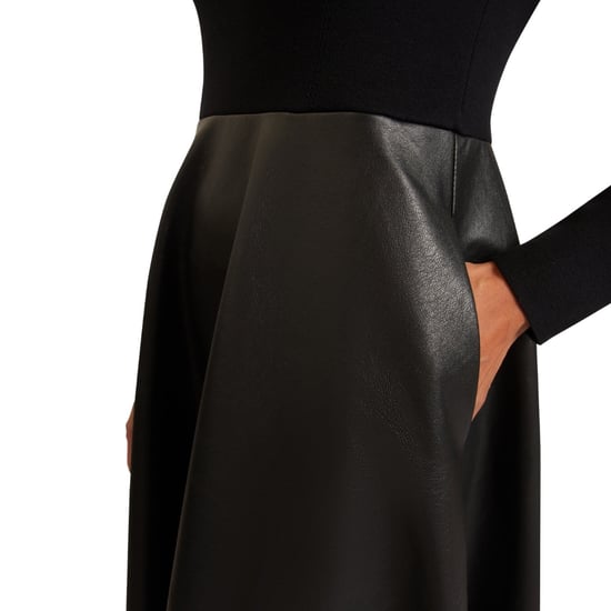 Ted Baker Midikleid Mit Kunstlederrock - Image 4