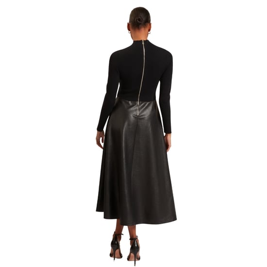 Ted Baker Midikleid Mit Kunstlederrock - Image 6