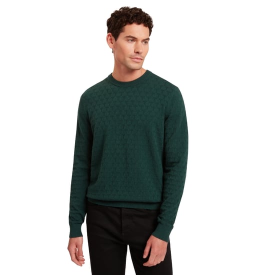 Ted Baker Sainsy T Stitch Pullover Mit Rundhalsausschnitt, Dunkelgrün - Image 2
