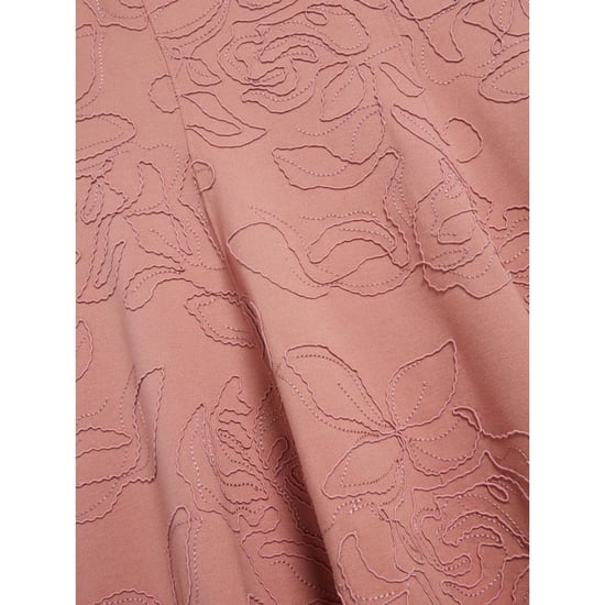 Ted Baker Clodaa Besticktes Ponte-mini-skaterkleid In Rosa - Image 5