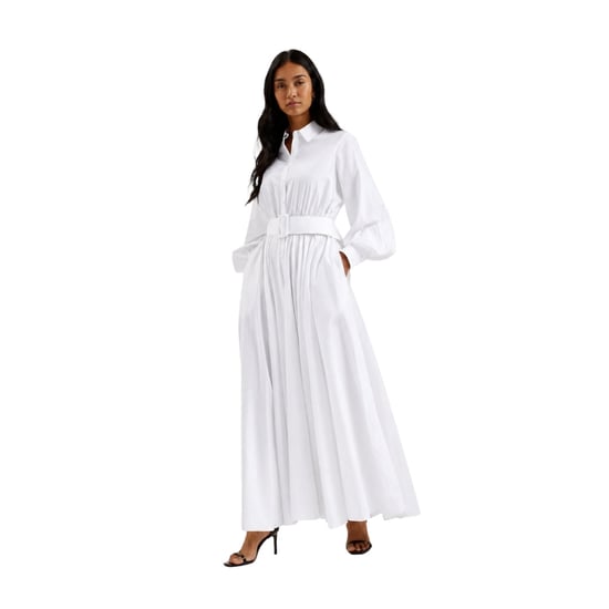 Ted Baker Ene Button Down Weißes Maxi-hemdkleid - Image 3