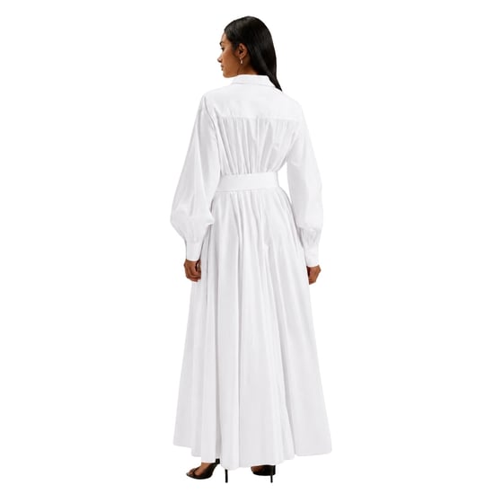 Ted Baker Ene Button Down Weißes Maxi-hemdkleid - Image 4