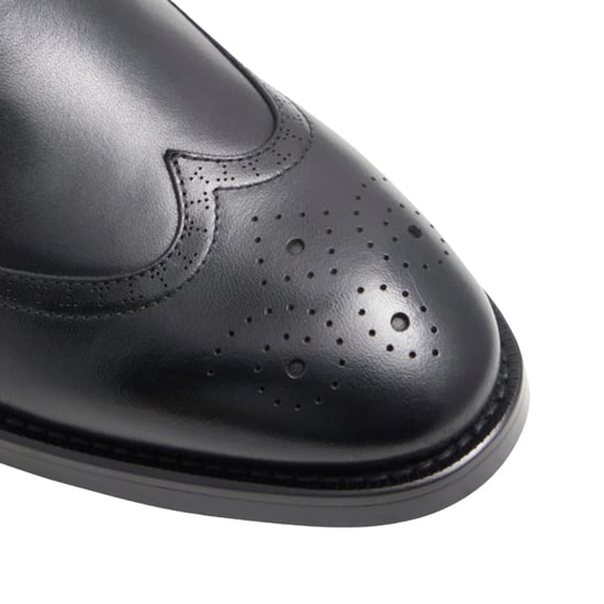 Ted Baker Hacknie Wing Tip Schwarzer Anzugschuh - Image 3