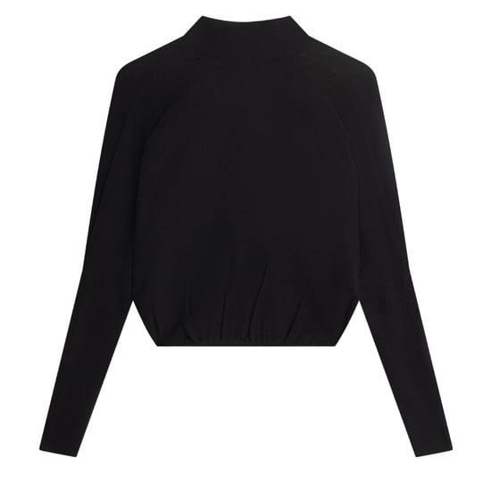 Ted Baker Gabrlaa Rundstrick-strickjacke, Kurz, Schwarz - Image 2