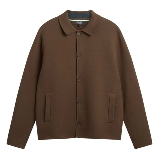 Ted Baker Freder Strickjacke In Khaki - Image 1