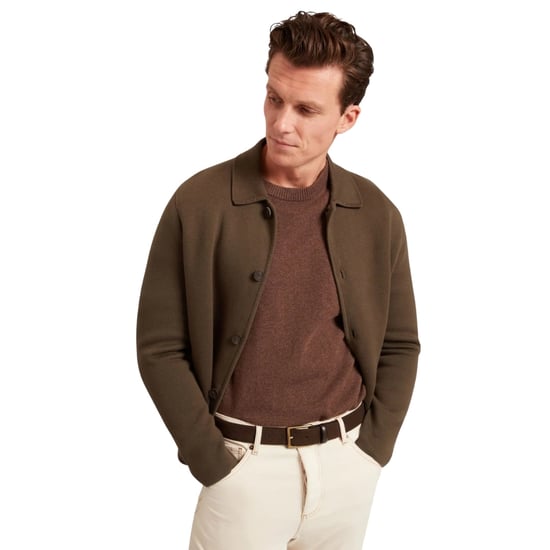 Ted Baker Freder Strickjacke In Khaki - Image 2