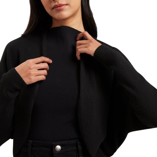 Ted Baker Gabrlaa Rundstrick-strickjacke, Kurz, Schwarz - Image 5
