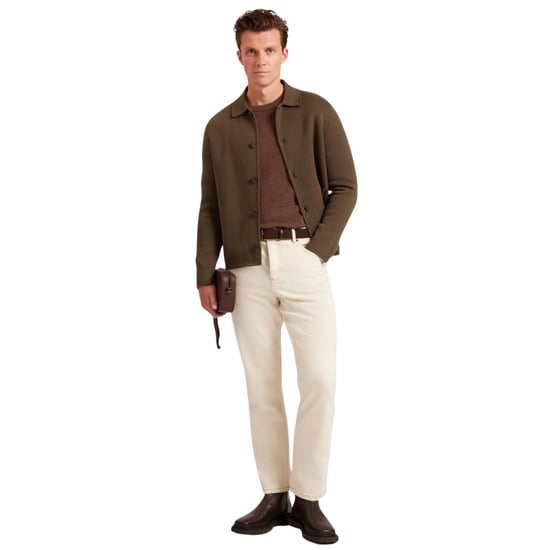 Ted Baker Freder Strickjacke In Khaki - Image 5