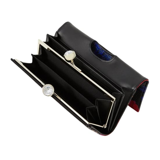 Ted Baker Amaliah Schwarze Bobble-handtasche Mit Rosenmuster - Image 4