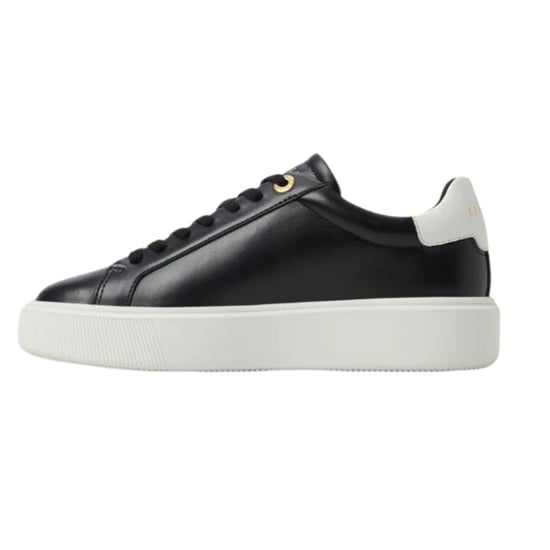 Ted Baker Lorieee Sneaker Aus Glattem, Schwarzem Leder - Image 2