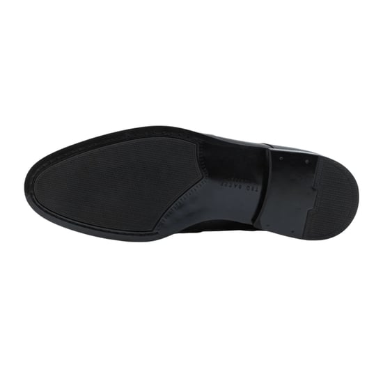 Ted Baker Hackney Wing Toe Brogue Details Schwarze Schuhe - Image 5