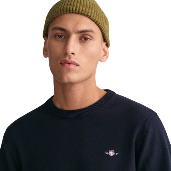 Gant Classic Cotton C-Neck Strickpullover - Image 6