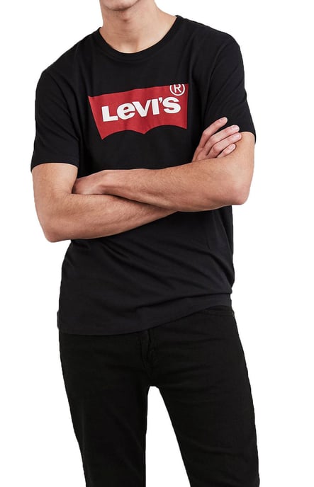 Levi's Herren T-Shirt in Schwarz - Image 1