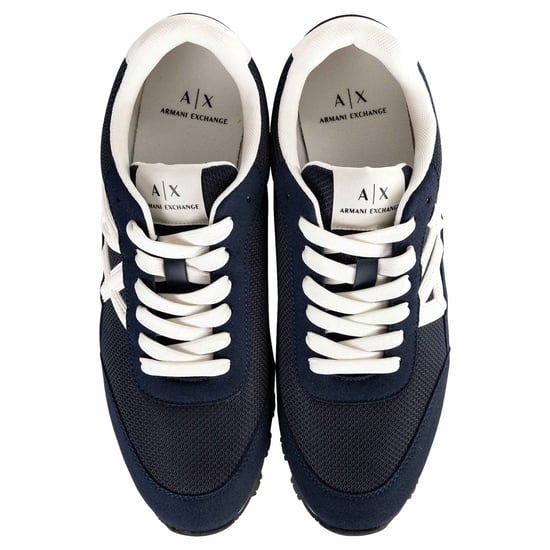 Armani Exchange Herren Retro AX Sneaker - Image 5