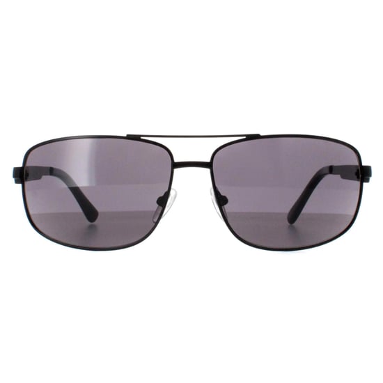 Calvin Klein Rechteckige Herren Halb-Matte Schwarz Grau CK22123S - Image 1