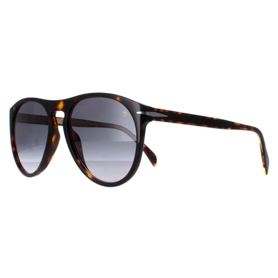 David Beckham Runde Herren Dunkel Schildpatt Grau Verlauf DB1008/S - Image 2