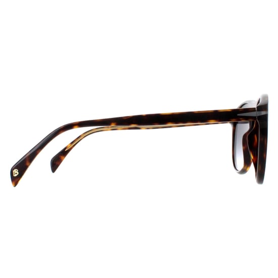 David Beckham Runde Herren Dunkel Schildpatt Grau Verlauf DB1008/S - Image 4