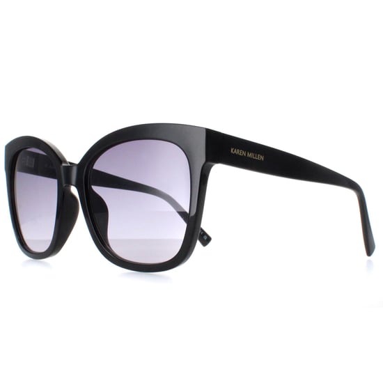 Karen Millen Quadratisch Damen Schwarz Dunkelgrau Verlauf KM5052 - Image 2