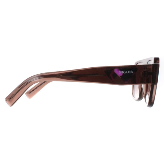 Prada Aviator Herren Transparent Braun Hellbraun PR22YS - Image 4